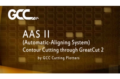 AAS II (Automatic-Aligning System) Contour Cutting Through GreatCut 2